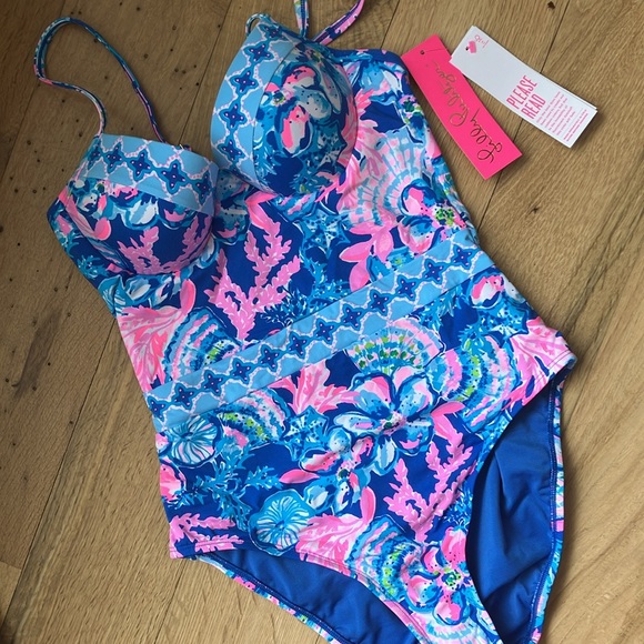 Pantalon Lilly Pulitzer Lagoon Blue - Taille 6 - Neuf Avec étiquettes (NWT), Coupe Regular En Mélange Coton